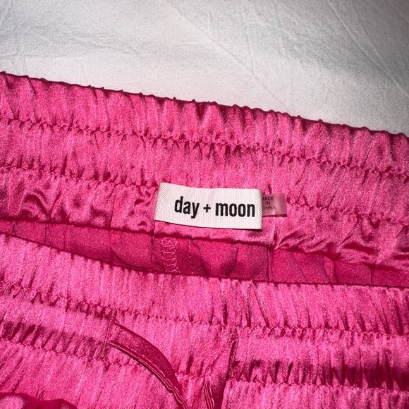 Pink Ruffled Mini Skort - Picture 5 of 6